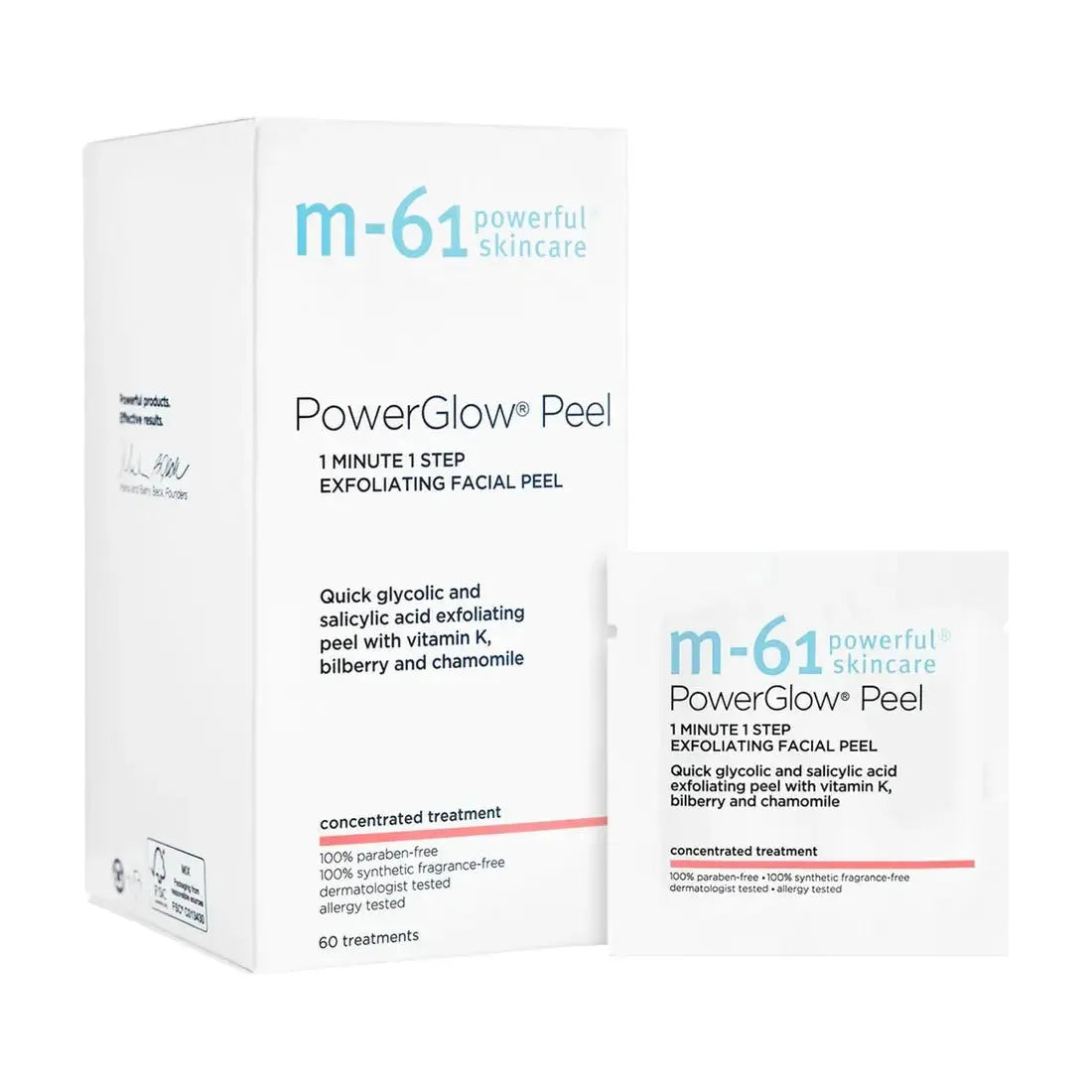 M-61 PowerGlow Peel - 60 Treatments - Glam Global UK