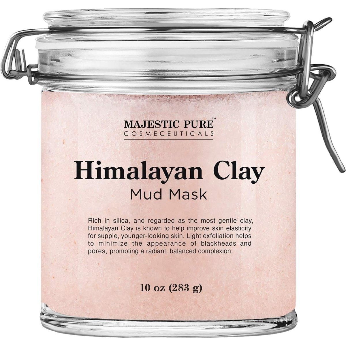 Majestic Pure Himalayan Clay Mud Mask - 300ml - Glam Global UK