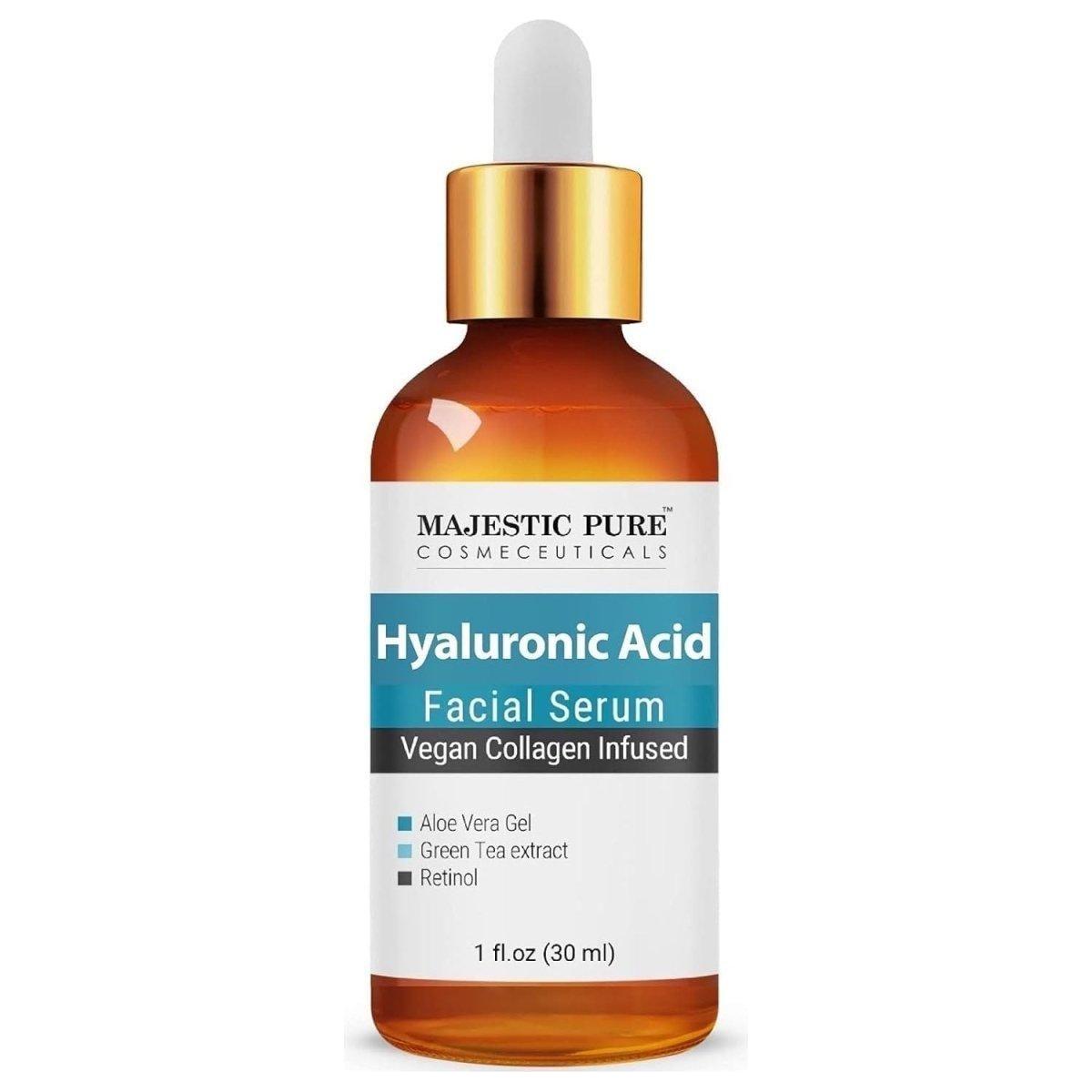 Majestic Pure Hyaluronic Acid Serum - 30ml - Glam Global UK