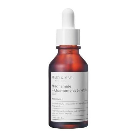 [MARY & MAY] Niacinamide + Chaenomeles Sinensis Serum 30ml - Glam Global UK