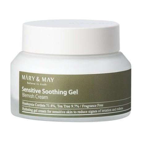 [MARY & MAY] Sensitive Soothing Gel Blemish Cream 70ml - Glam Global UK