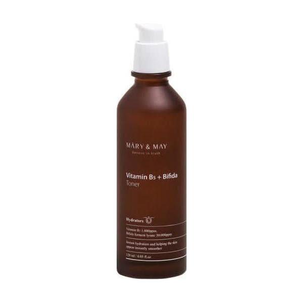 [MARY & MAY] Vitamine B5 + Bifida Toner 120ml - Glam Global UKMARY & MAY