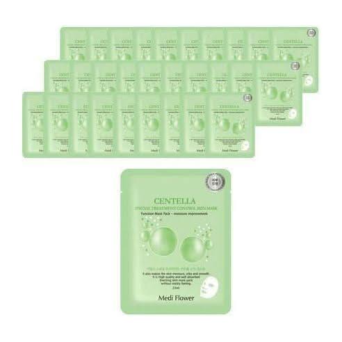 Mediflower Special Treatment Control Skin Sheet Mask Centella 23ml x 30ea - Glam Global UKMediflower