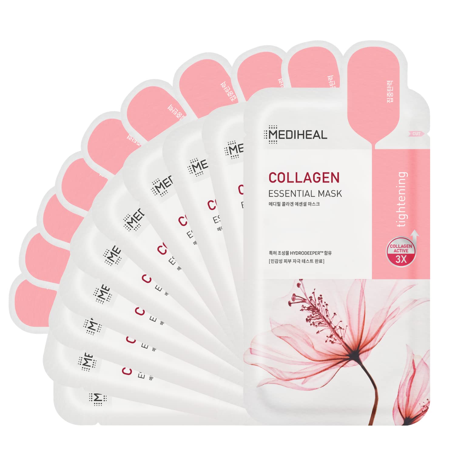 MEDIHEAL Collagen Essential Mask Sheet 10P - Glam Global UK