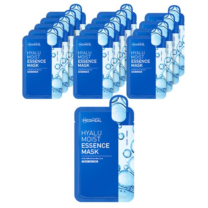 MEDIHEAL HYALU MOIST ESSENCE MASK SHEET 20ml X 15pcs - Glam Global UK