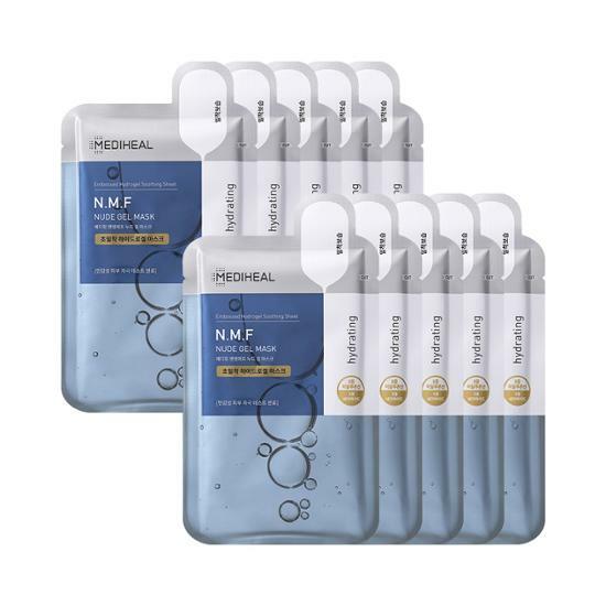 MEDIHEAL N.M.F Nude Gel Mask Sheet 10p - Glam Global UK