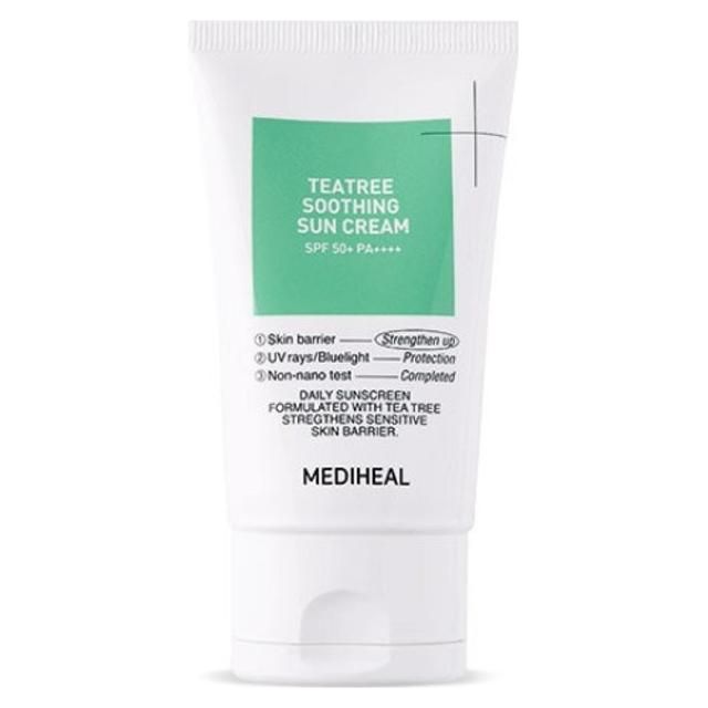 MEDIHEAL Tea Tree Soothing Sun Cream 50ml (SPF 50+ PA++++) - Glam Global UK