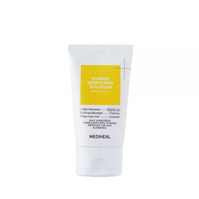 MEDIHEAL Vitamide Brightening Sun Cream 50ml (SPF 50+ PA++++) - Glam Global UK