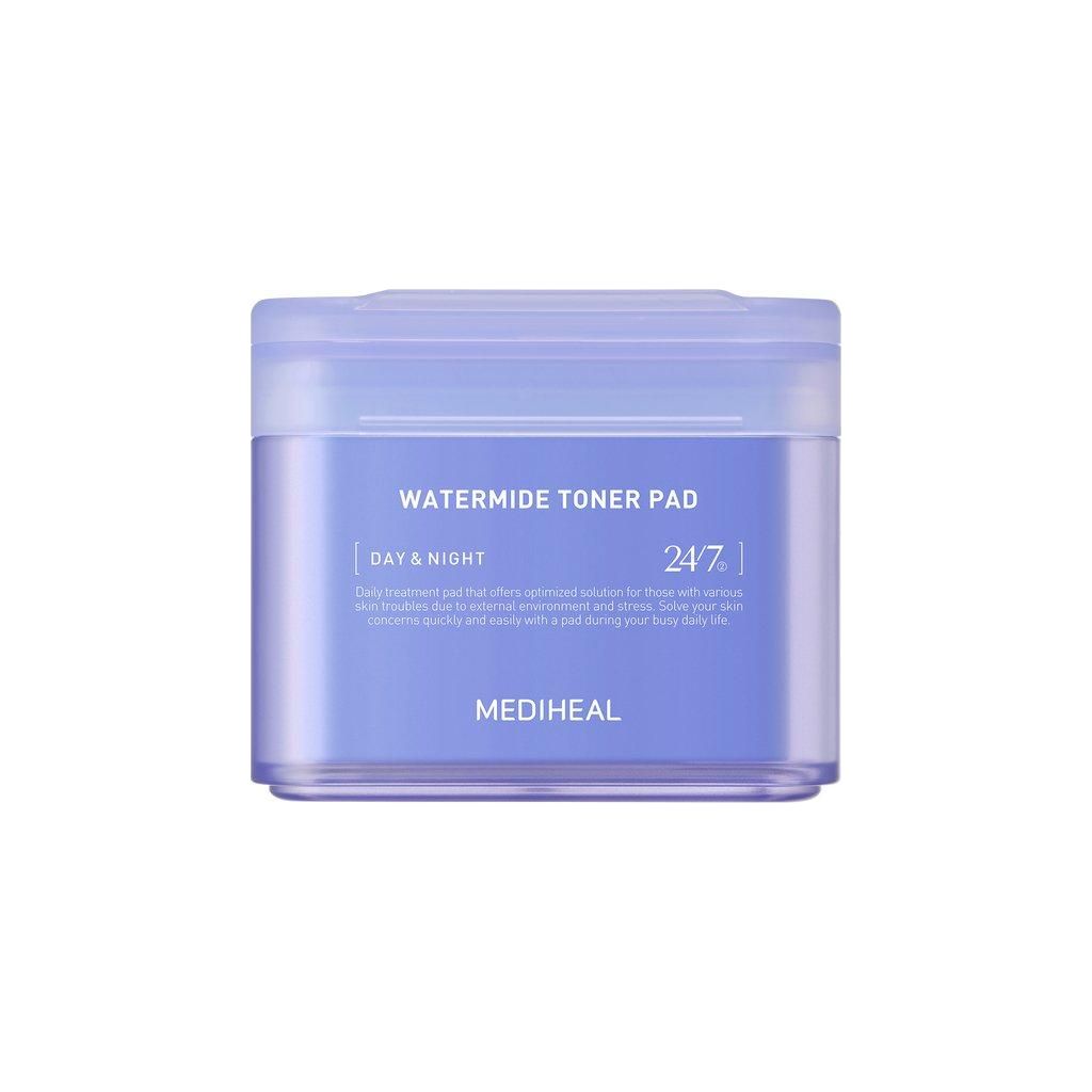 MEDIHEAL Watermide Toner Pad 100 Pads - Glam Global UK