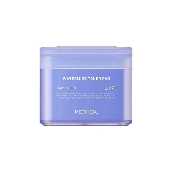 MEDIHEAL Watermide Toner Pad 100 Pads - Glam Global UKMEDIHEAL
