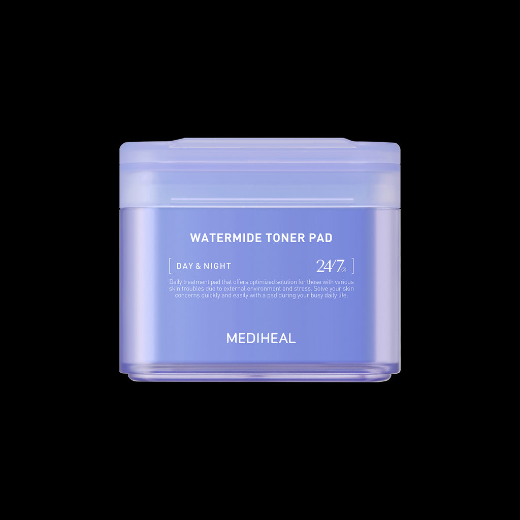 MEDIHEAL Watermide Toner Pad 100 Pads - Glam Global UK