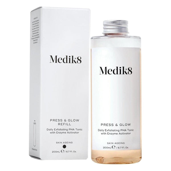 Medik8 Press & Glow Refill 200ml - Glam Global UKMedik8