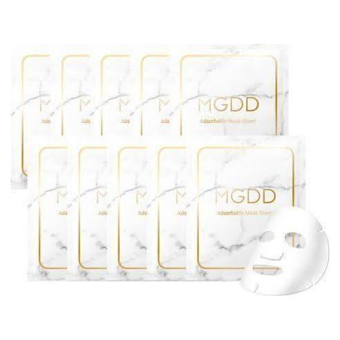 MGDD Adsorbable Mask Sheet 28ml x 10ea - Glam Global UKMGDD