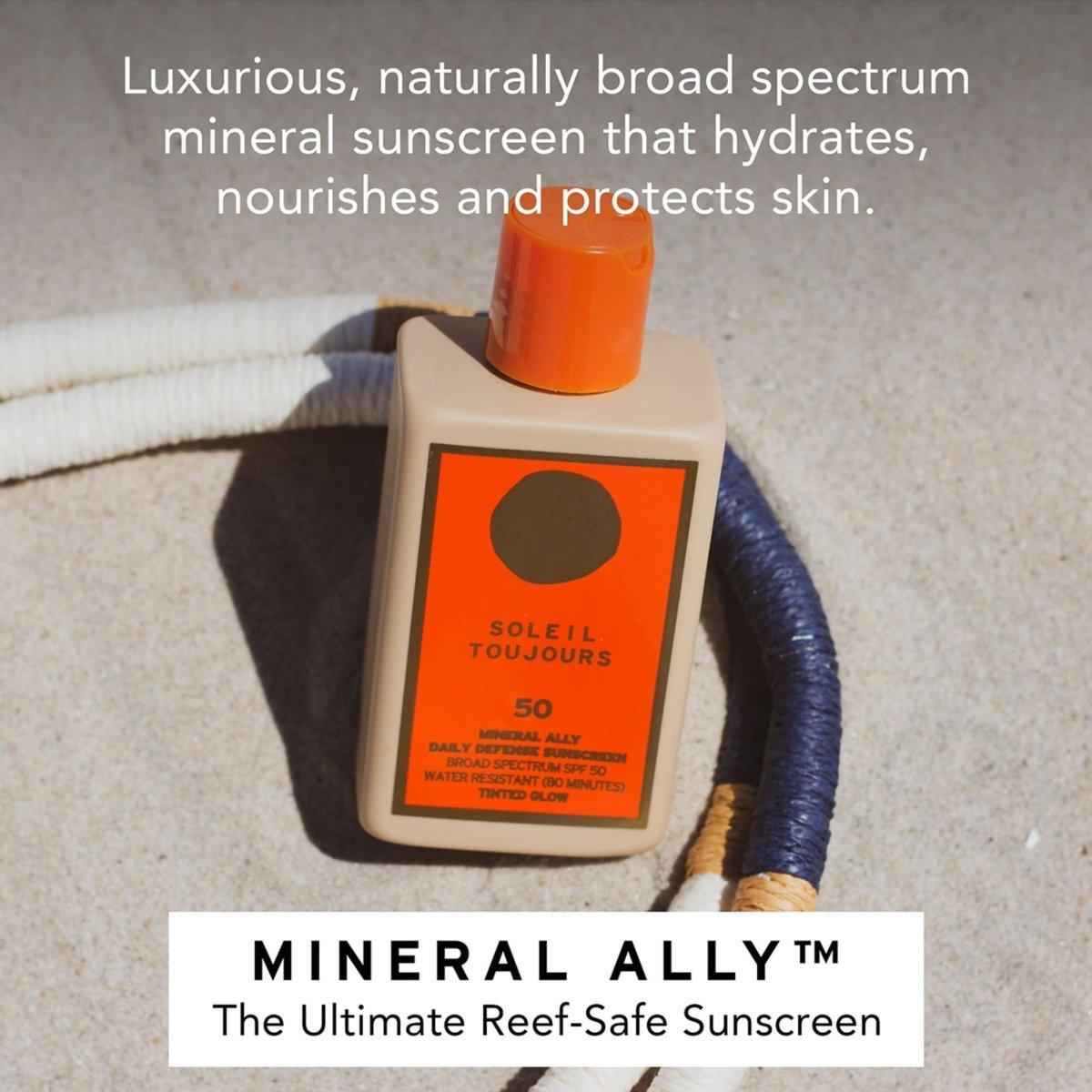 Mineral Ally Daily Face Glow SPF 50 - Glam Global UK