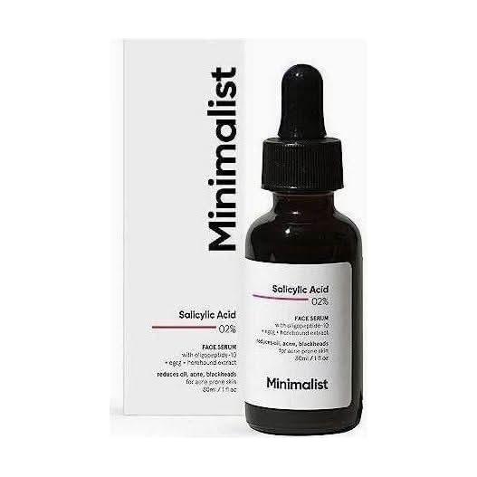 Minimalist 2% Salicylic Acid Face Serum - 30ml - Glam Global UKMinimalist