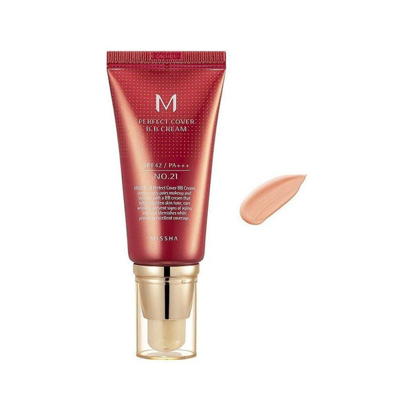 MISSHA M Perfect Cover BB Cream SPF 42 PA+++ 50ml (2 Colors) - Glam Global UKMISSHA