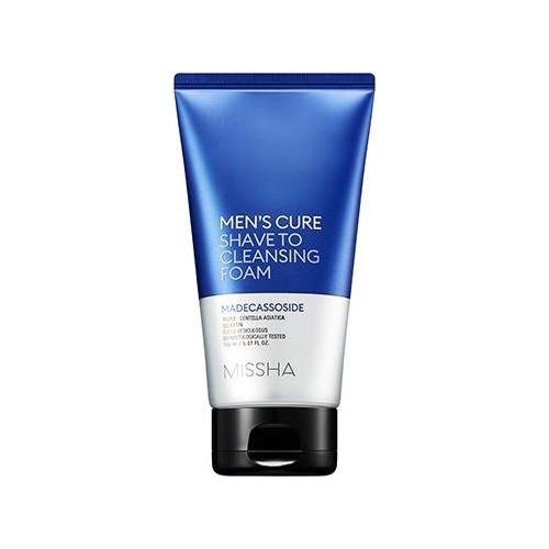 MISSHA Men's Cure Shave To Cleansing Foam 150ml - Glam Global UKMISSHA