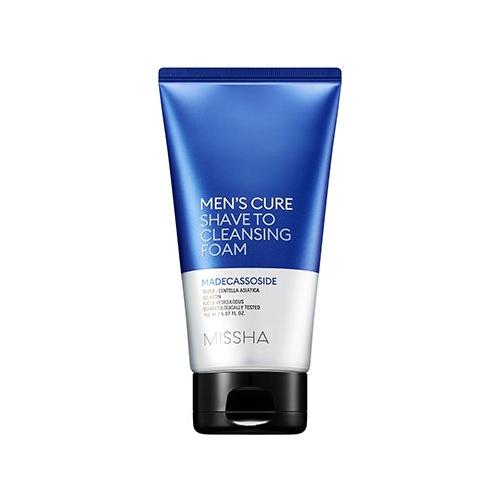 MISSHA Men's Cure Shave To Cleansing Foam 150ml - Glam Global UK