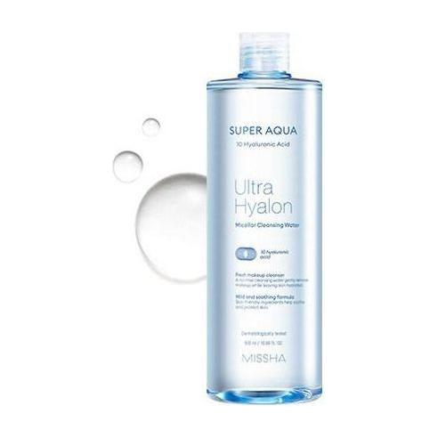 MISSHA Super Aqua Ultra Hyalron Cleansing Water 500ml - Glam Global UKMISSHA