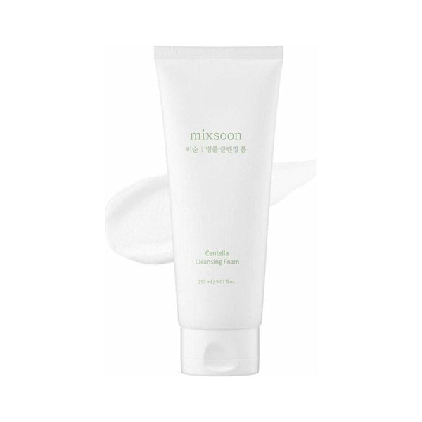 mixsoon Centella Cleansing Foam - 150ml | Gentle pH - Balanced Cleanser for Sensitive Skin - Glam Global UKmixsoon