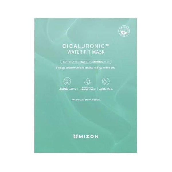 MIZON Cicaluronic Water Fit Mask 24g X 10ea - Glam Global UKMIZON