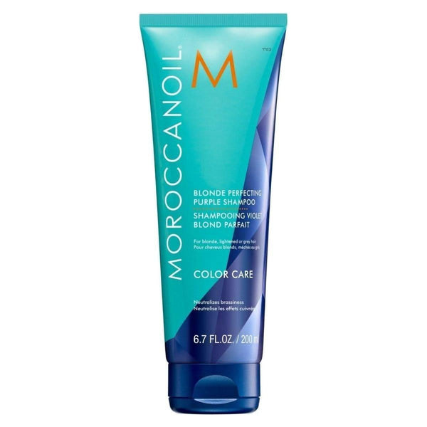 Moroccanoil | Blonde Perfecting Purple Shampoo | 200ml - Glam Global UKMoroccanoil