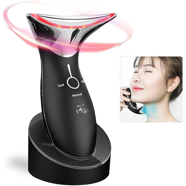 Ms.W Face Massager (Black/Silver) | Your Ultimate Beauty Transformation - Glam Global UKMs.W