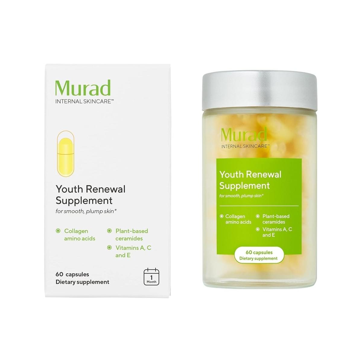Murad Youth Renewal Supplement (60 Capsules) - Glam Global UK