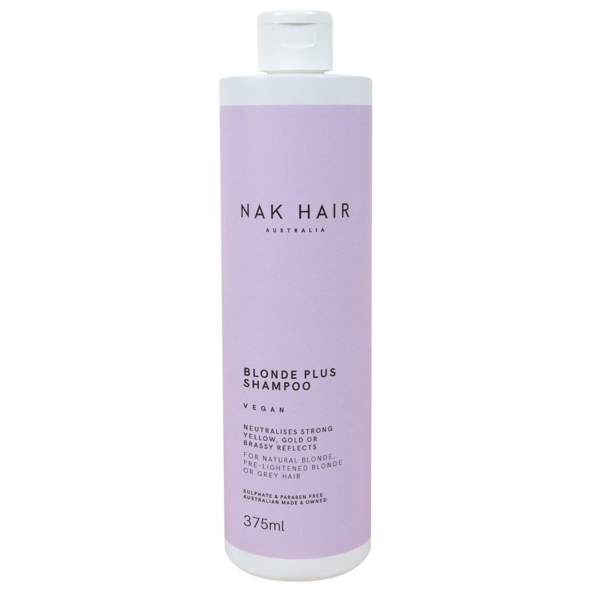 NAK | Blonde Plus Shampoo | 375ml - DG International Ventures Limited