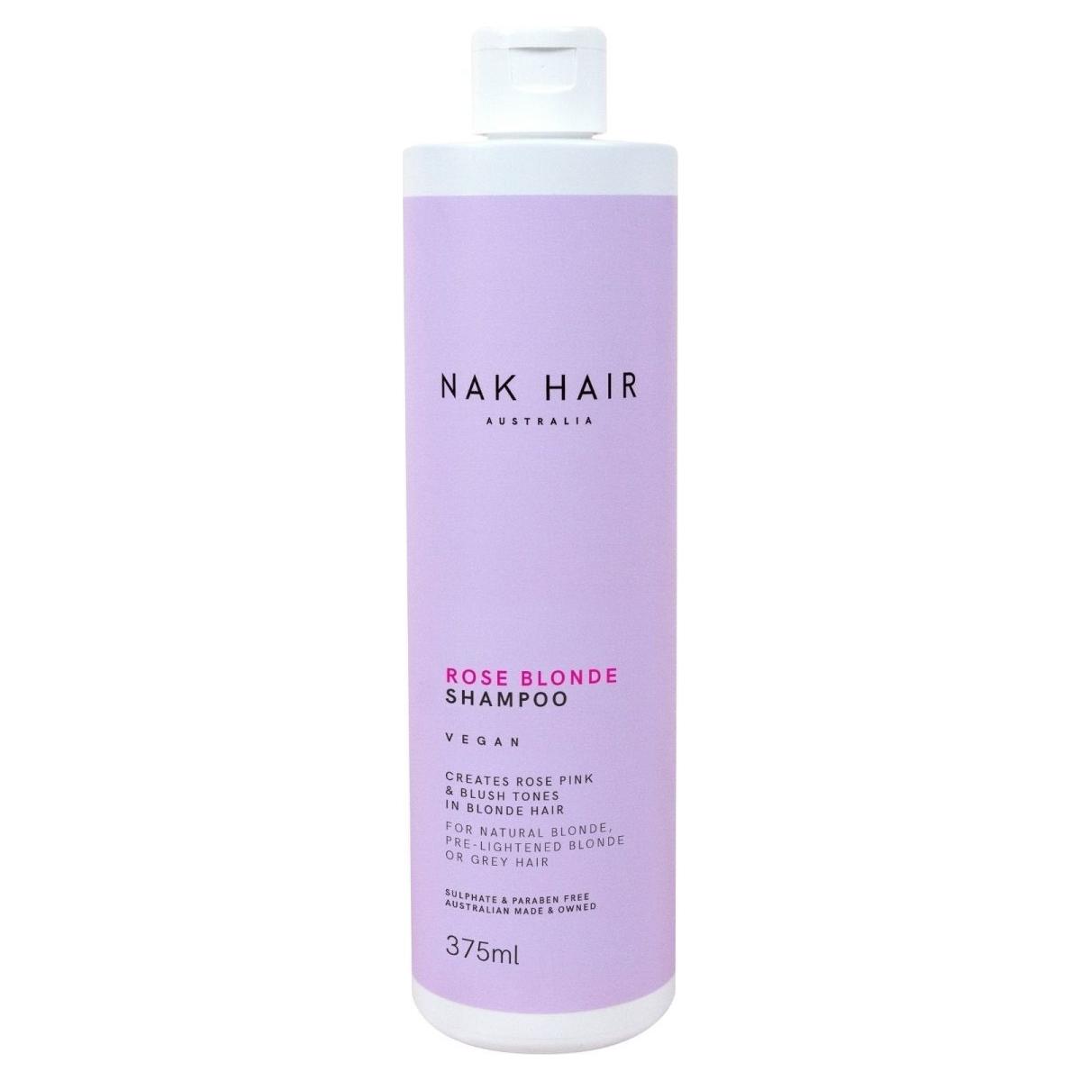 NAK | Rose Blonde Shampoo | 375ml - DG International Ventures Limited