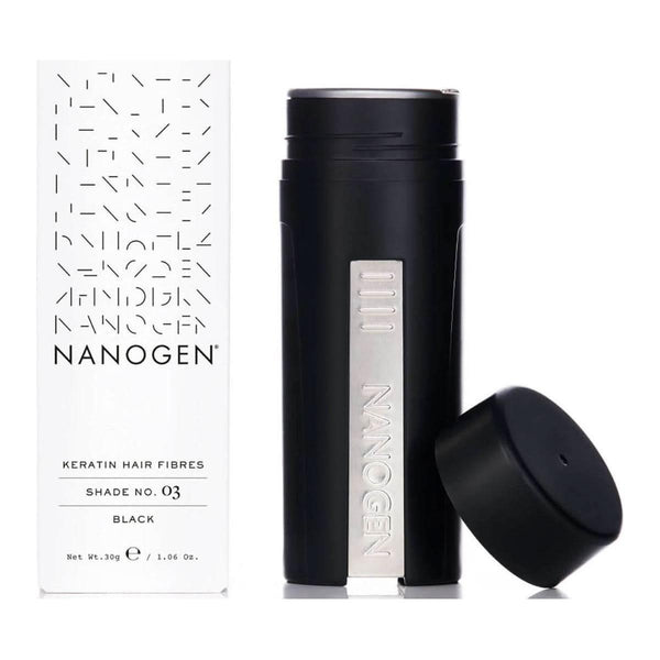 Nanogen Keratin Thickening Hair Fibres - 2 Month Black 30g - Glam Global UKNanogen