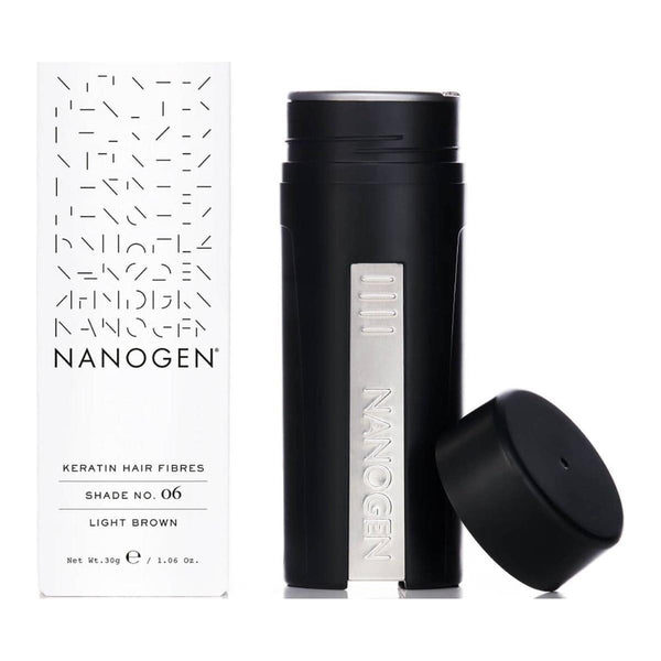 Nanogen Keratin Thickening Hair Fibres - 2 Month Light Brown 30g - Glam Global UKNanogen