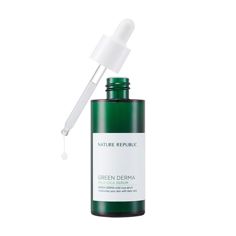 [NATURE REPUBLIC] Green Derma Mild Cica Serum 50ml - Glam Global UK