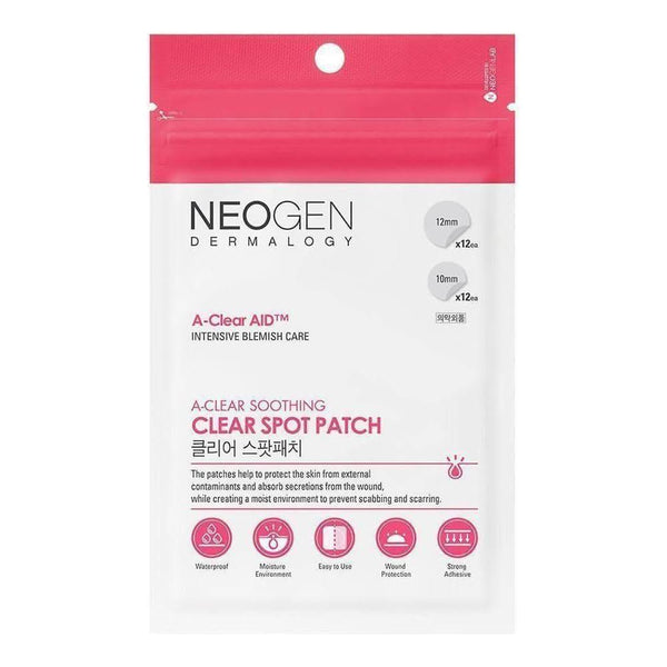 NEOGEN A - Clear AID Soothing Spot Patch, 24 COUNT (1 PACK) - Glam Global UKNEOGEN