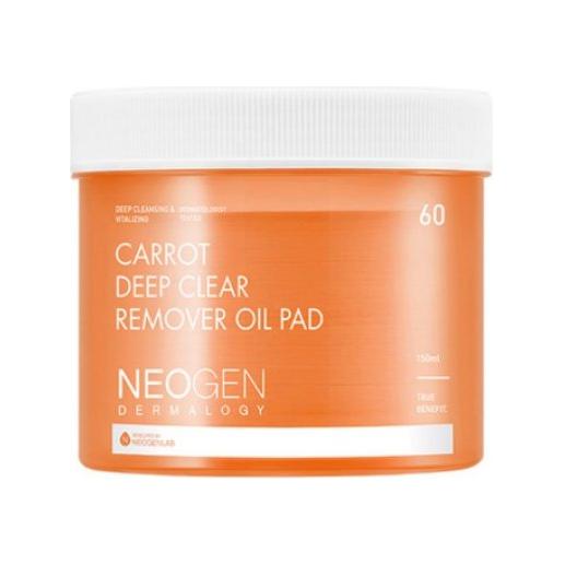 NEOGEN Dermalogy Carrot Deep Clear Remover Oil Pad 60 Sheets - Glam Global UK