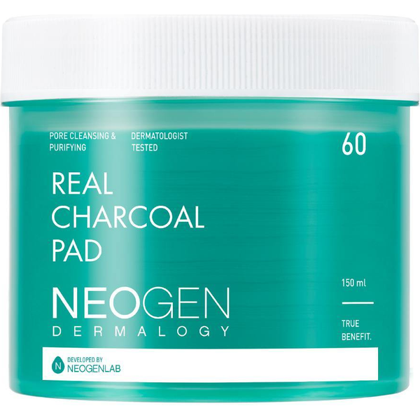 NEOGEN Dermalogy Real Charcoal Pad 60 Sheets - Glam Global UKNEOGEN