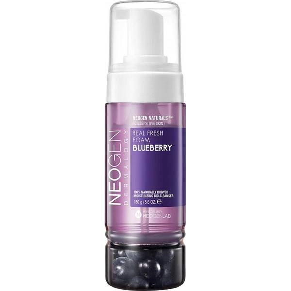 NEOGEN Real Fresh Foam Cleanser 160g #Blueberry - Glam Global UKNEOGEN