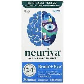 Neuriva Brain + Eye Supplement 30 Count - Boost Memory & Focus - Glam Global UKNeuriva