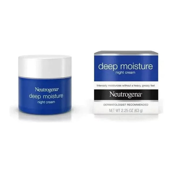 Neutrogena Deep Moisture Night Cream with Glycerin & Shea Butter - 63g - Glam Global UKNeutrogena