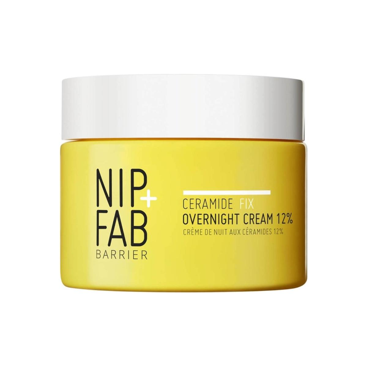 NIP+FAB Ceramide Fix Overnight Repair Cream 12% 50ml - Glam Global UK