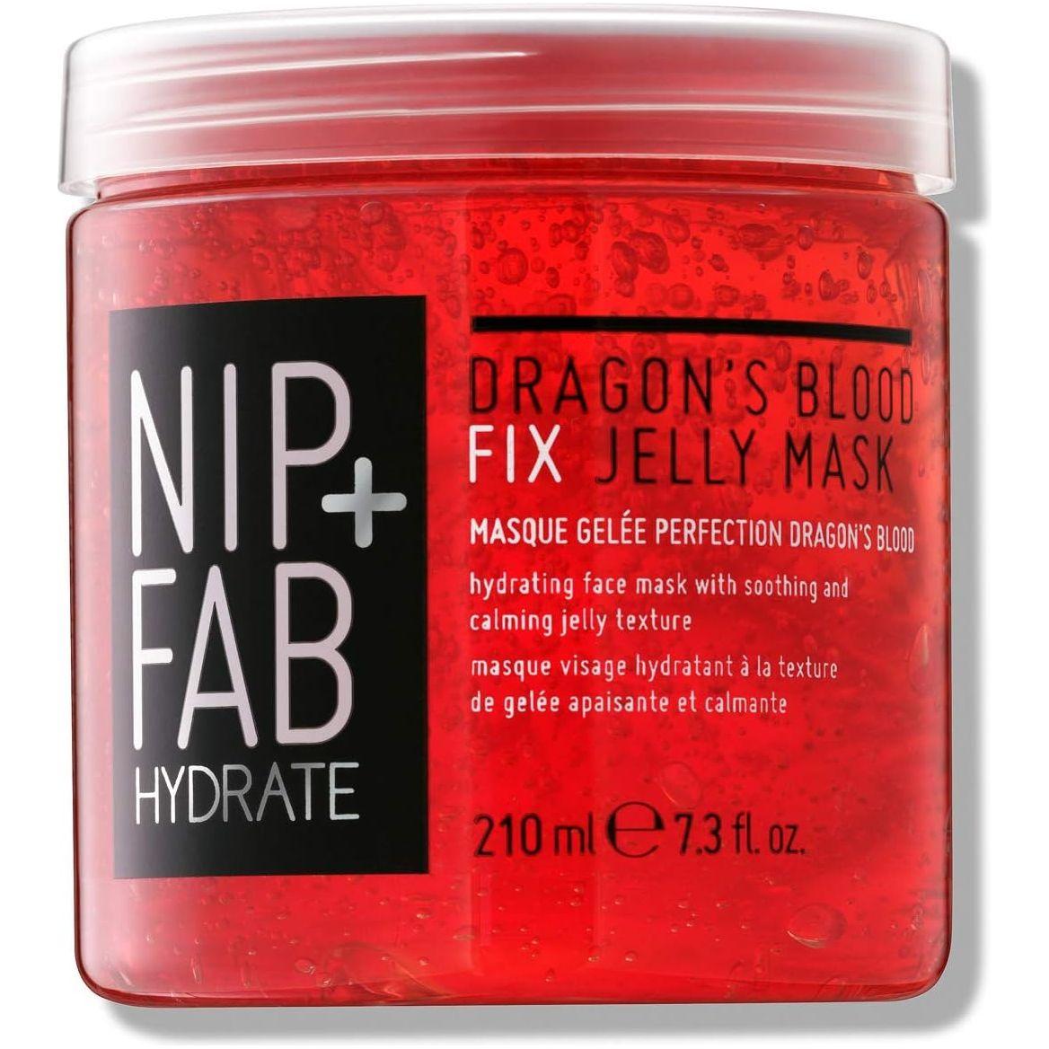 Nip+Fab Dragon's Blood Jelly Mask | 60 Pads | Hydrating Facial Cleansing Pads - Glam Global UK