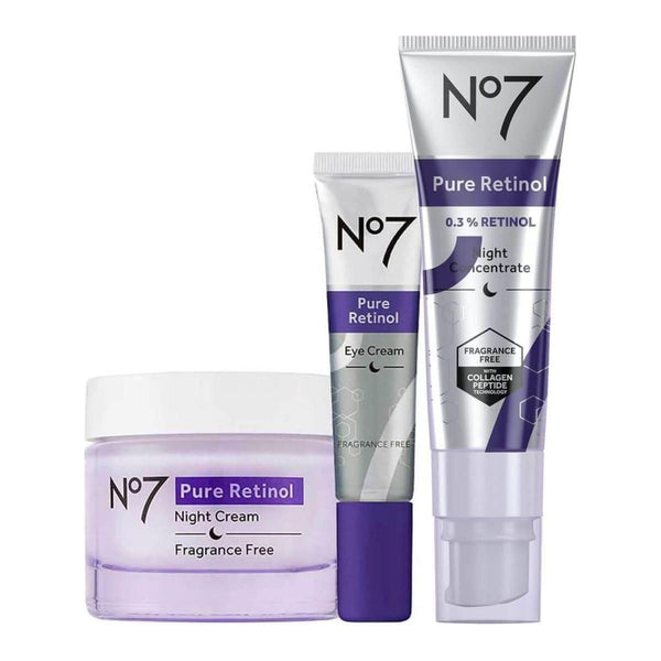 No7 Essential Night Time Retinol Regime - Glam Global UKNo7 Beauty