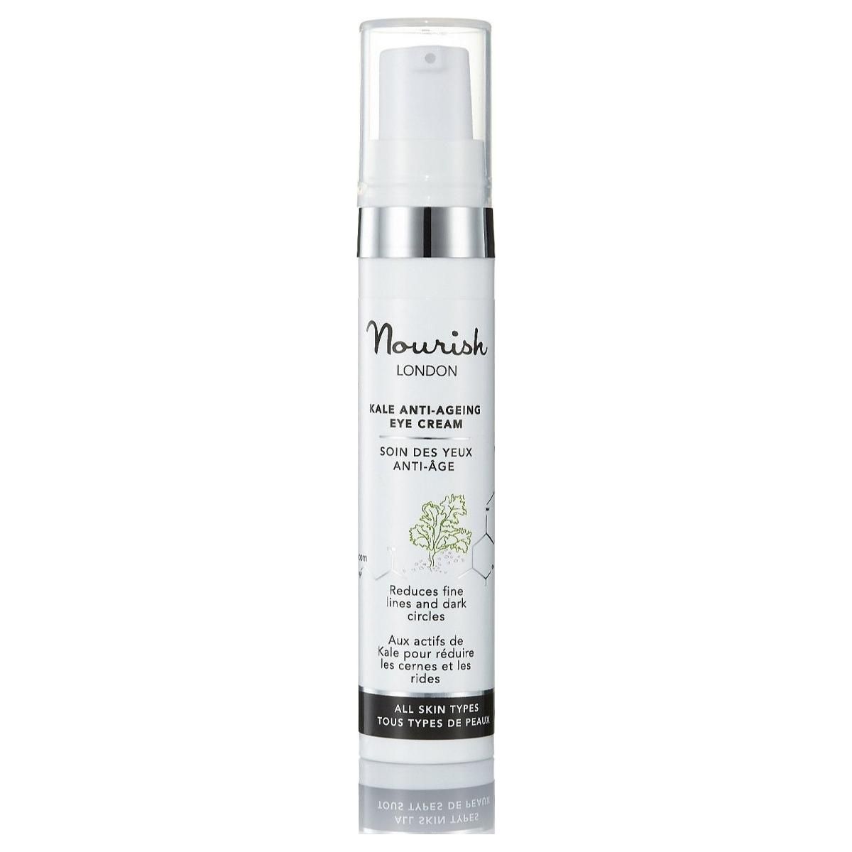 Nourish Organic Renewing & Hydrating Eye Cream - Avocado & Argan - 0.5 fl oz - Glam Global UK