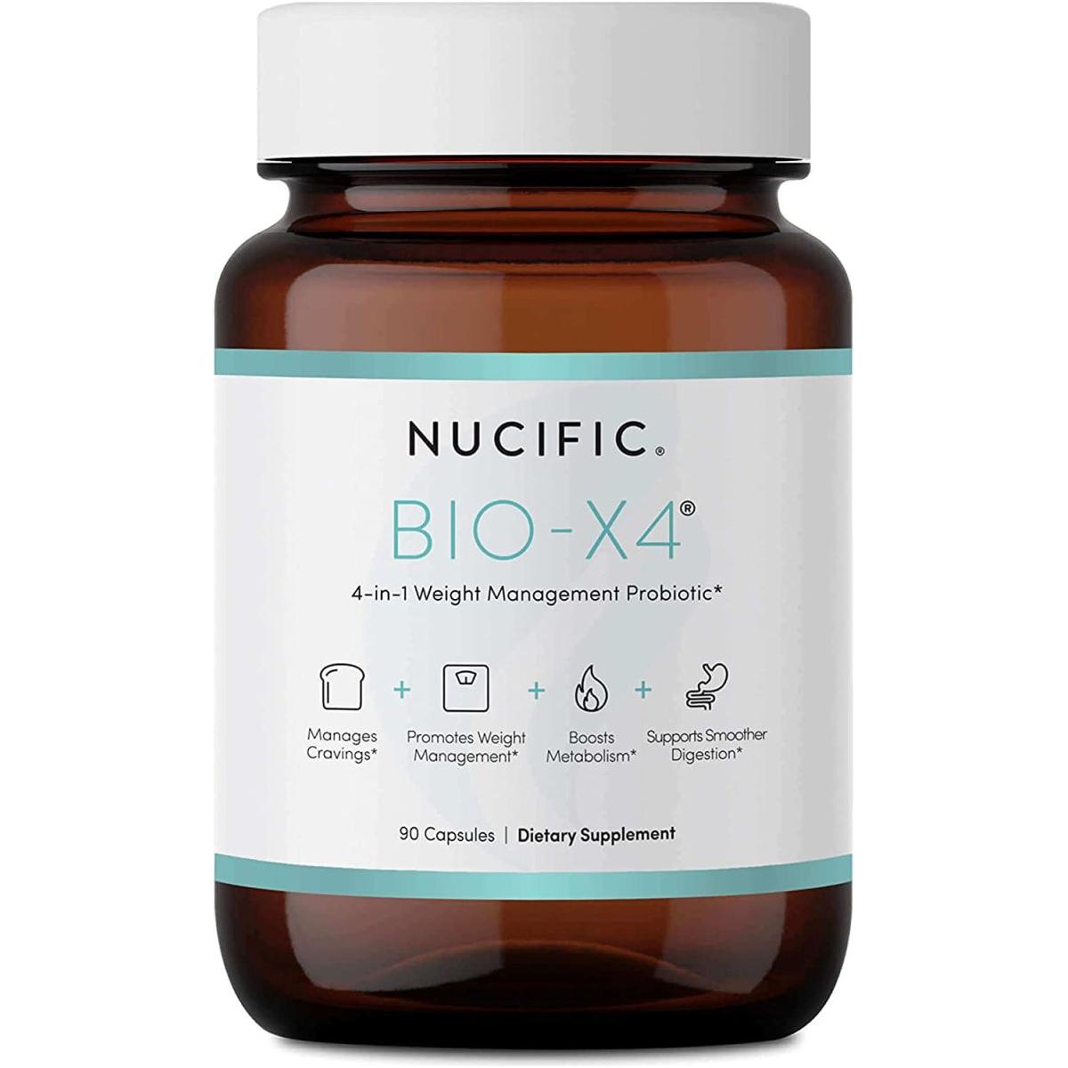 Nucific ® Bio-X4 4-In-1 Probiotic Supplement, 90 Count. - Glam Global UK