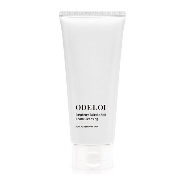 ODELOI Raspberry Salicylic Acid Foam Cleansing 200ml - Glam Global UKODELOI