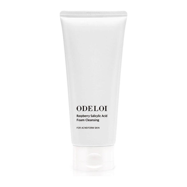ODELOI Raspberry Salicylic Acid Foam Cleansing 200ml - Glam Global UKODELOI