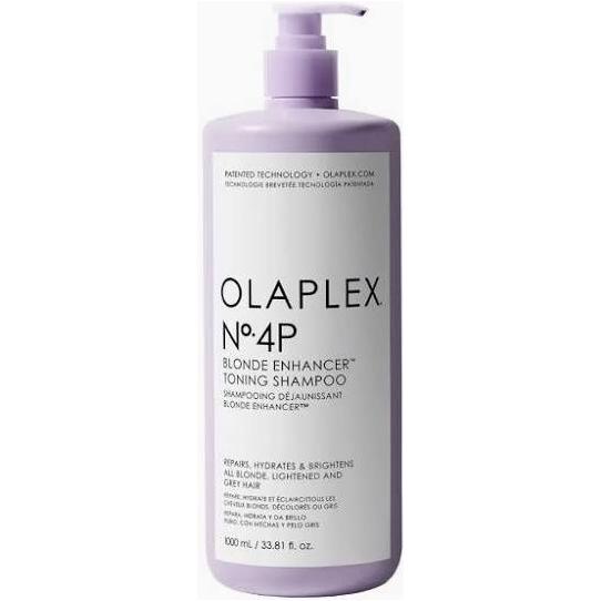 Olaplex No.4P Blonde Enhancer Toning Shampoo 1000ml - Glam Global UK