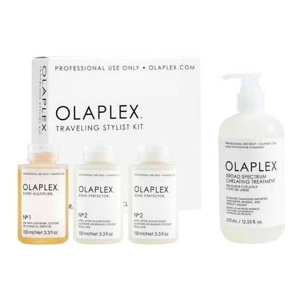 Olaplex Traveling Stylist Kit & Chelating Treatment Bundle - Ultimate Hair Care Set - Glam Global UKOlaplex