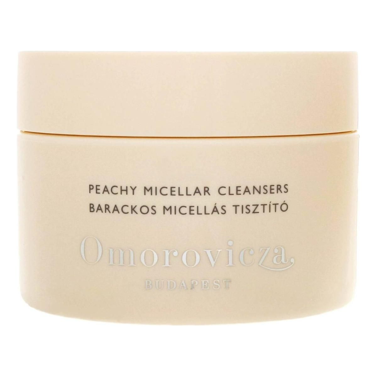 Omorovicza Peachy Micellar Cleanser - 60 Count - Glam Global UK