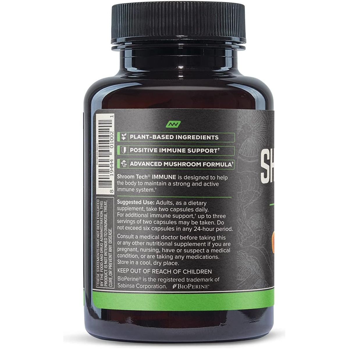 Onnit Shroom Tech IMMUNE: Daily Immune Support Supplement with Chaga Mushroom (30Ct) - Glam Global UK